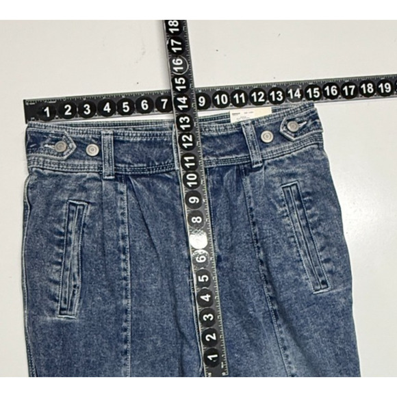 So Jeans Junior Womens 11/30 Blue Hi Rise Straight Stretch Actual 30X28 NWT - Picture 3 of 10